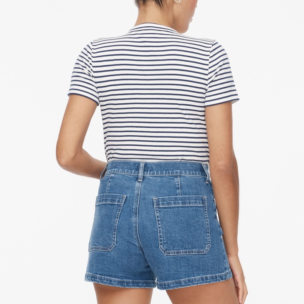 J.Crew Sailor Patch Pocket Denim Shorts – Size 31new with tags Brand: J.Crew - Picture 2 of 9